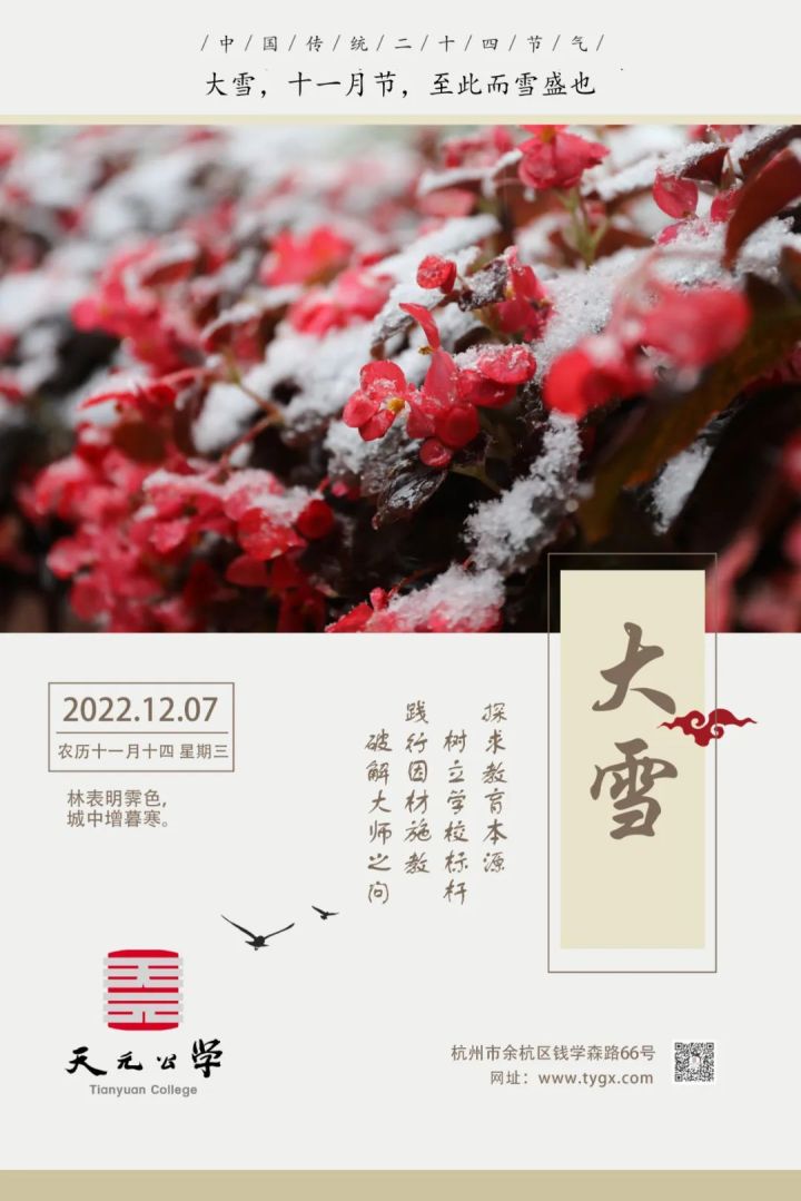 大雪丨雪渐盛，寒意深