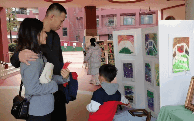 走进大师，向美而行——记天元公学幼儿园2023学年第一学期美术画展