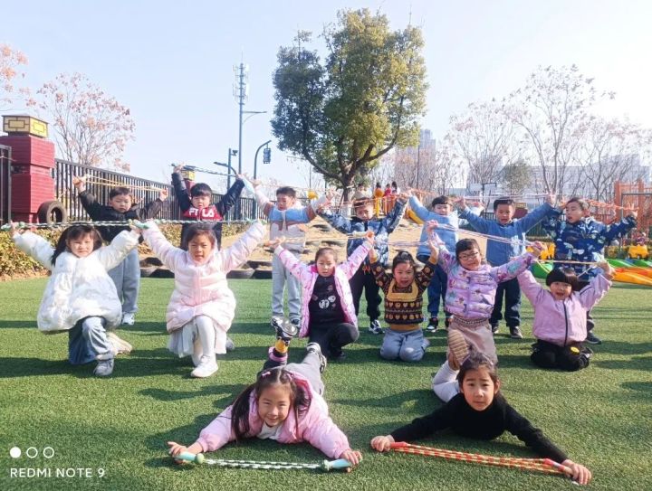 元宝玩六艺，成长∞｜天元公学幼儿园开设六艺社团之先“绳”夺冠