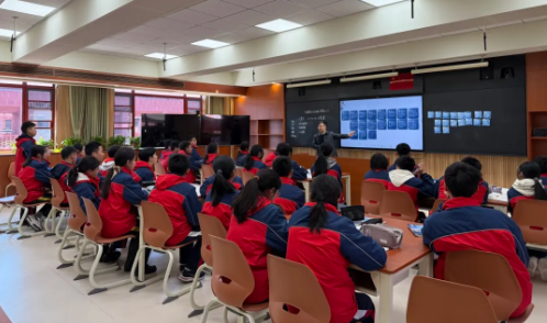 聚焦新课标，共探新路径——初中科学名师工作室联合活动在我校开展