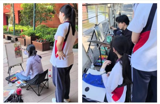 天元幼儿挑战高中美术生画画，你更pick哪一个