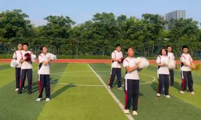 青春跃动，喝彩震天——天元公学钱学森路校区初中部开展七年级啦啦操班级联赛