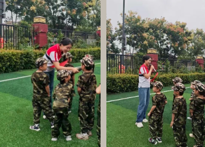 国庆红遇见中秋月——天元公学幼儿园萌娃过双节