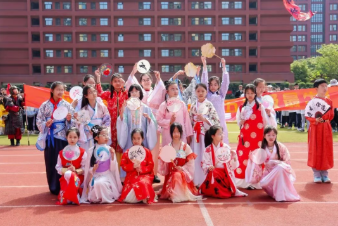 小学部春季运动会：三校区，三样精彩；一颗心，健康第一