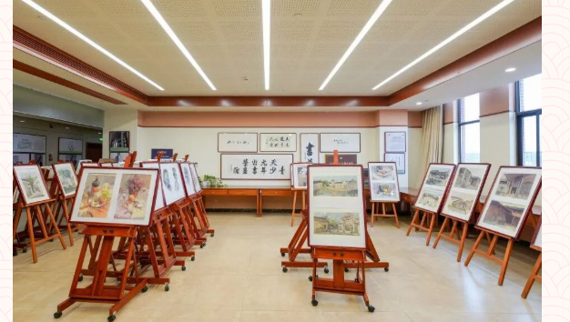 天元巡礼丨美术部（书画院）办学成果展：以美育人，共谱诗篇